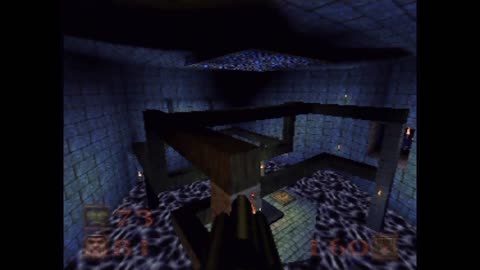 Quake Playthrough (Actual N64 Capture) - The Pain Maze