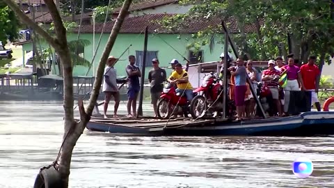 Floodwaters submerge homes, streets in northeast Brazil