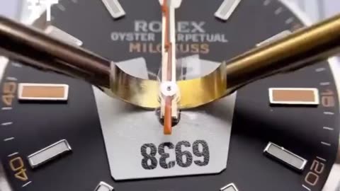 Rolex wristwatch restoration.