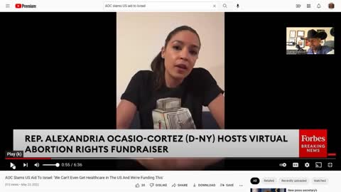 Domestic terror leader of the Squad, AOC, makes even more Anti-Semitic and Anti-1 American comments.