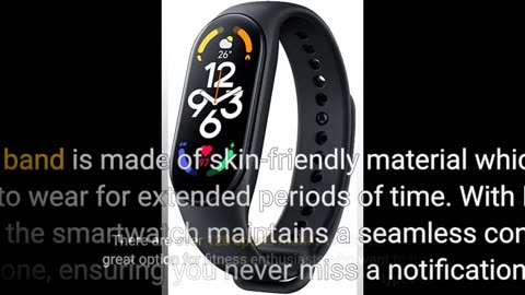 Customer Feedback: Xiaomi Mi Band 7 Activity Tracker High-Res 1.62" AMOLED Screen, Bluetooth 5....