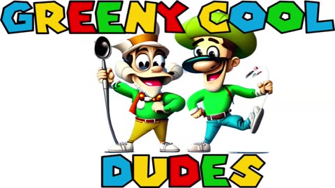 Greeny Cool Dudes Gaming - Mindcraft Super Mario