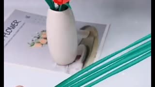 Transforming Straws into Tulip Flowers!