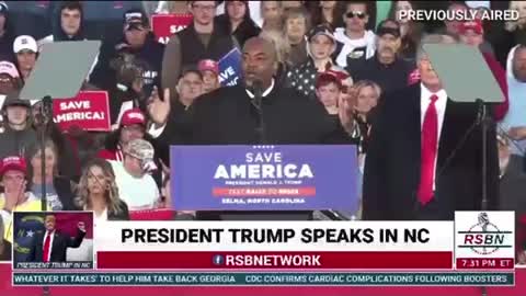 Mark Robinson: A Warrior For America Speaks at Trump Rally- 04.9.2022