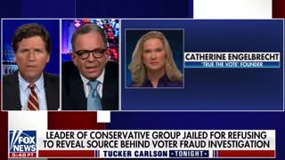 Tucker Carlson Just Had the Spokesperson for True the Vote: explanation of why Gregg Phillips and Catherine Englebrecht are currently locked up in jail