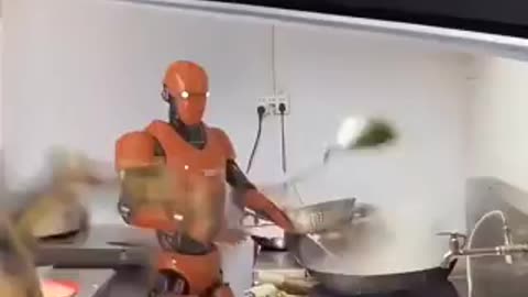 Creepy Robot Cooks