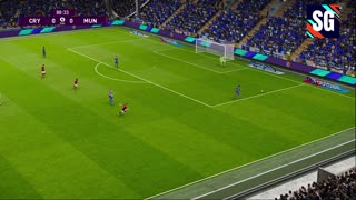 Crystal Palace vs Manchester United - Premier League 2022-23 - Gameplay PES 21