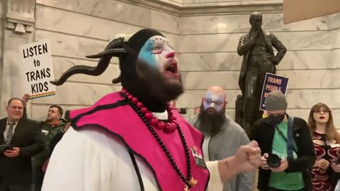 Trans Protesters Storm Kentucky Capitol In Crazy Clip