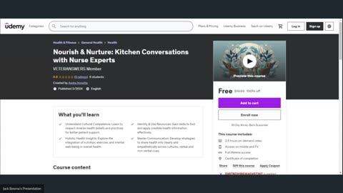 Nourish & Nurture: Kitchen Conversations with Nurse Experts-Free Course