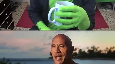 Mr. Green Removing CGI From 'The Rock’