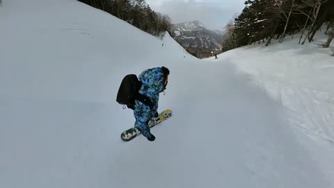 Snowboarding in Japan | insta360