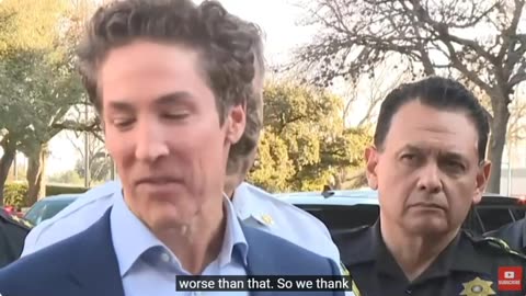 JOEL OSTEEN DEMONSTRATES DUPING DELIGHT AFTER FAKE LAKEWOOD CHURCH SHOOTING