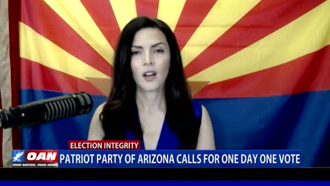 Patriot Party of Ariz. calls for one day, one vote