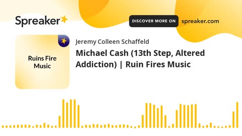 Michael Cash (13th Step, Altered Addiction) | Ruin Fires Music