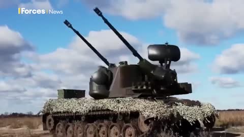 Ukraine: The German-made anti-aircraft gun taking down Russian drones