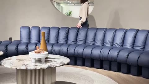 Creative S shaped sofa
