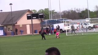 Dallas International Cup ECRL Solar 04 v DeFetters Kicks 04 Keeper warmup