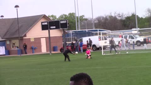 Dallas International Cup ECRL Solar 04 v DeFetters Kicks 04 Keeper warmup