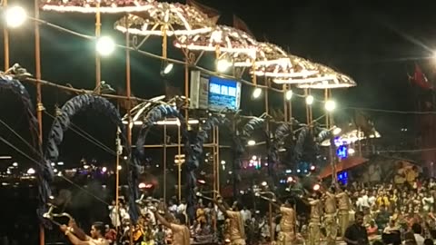 Ganga aarti varanasi| Banaras GANGA AARTI🙏Varanasi | oldest living City in India| #varanasi #banaras