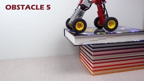 Making Lego Car CLIMB More Obstacles