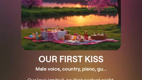 OUR FIRST KISS - Song