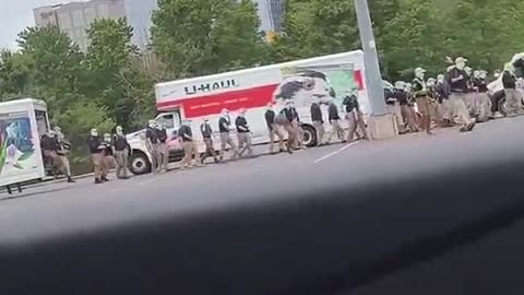 The Patriot Fromt Fed Boys were spotted unloading from a UHaul Truck in Tennessee