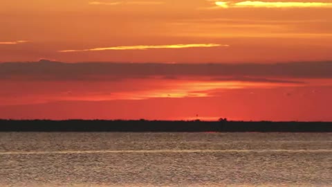 sunrise over the indian river