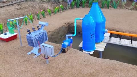 How to make mini water pump