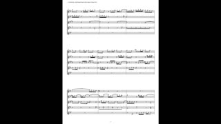 J.S. Bach - Well-Tempered Clavier: Part 2 - Fugue 16 (Saxophone Quintet)