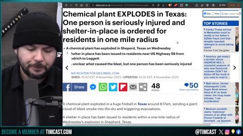 Texas Chemical Plant EXPLODES, Payroll GLITCH & Banking COLLPASE Spark FEAR Of Cyber Attack