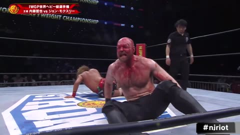 IWGP World Hvt. Champion Tetsuya Naito vs. Jon Moxley from NJPW Windy City Riot PPV