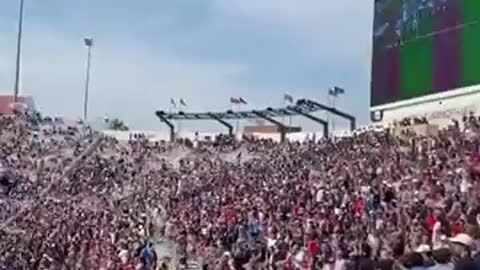"Fuck Joe Biden!" chants erupt at football showdown between Arkansas and Ole Miss