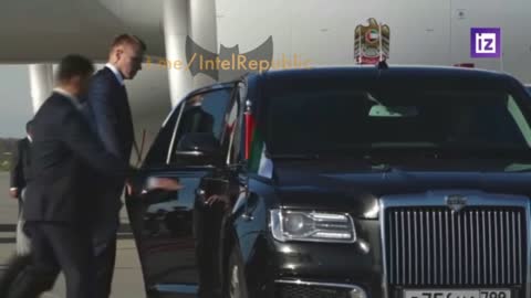 UAE President arrives in St. Petersburg to meet with Putin.