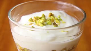 Healthy Yogurt Parfaits 3 Ways - Pistachio, Granola and Lemon