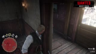Red Dead Redemption 2 gunfight in the saloon