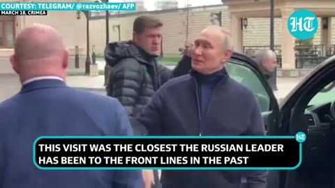 Putin stuns Zelensky, lands in Ukraine; Drives car in Russia-held Mariupol, chats with people