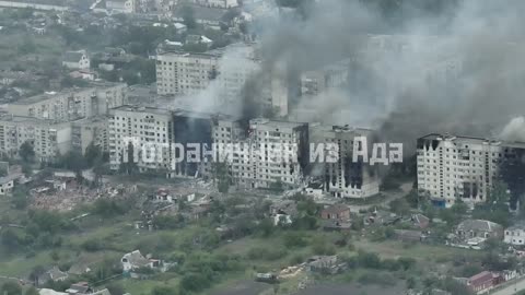 Siege of Ukrainian held Volchansk as seen on 05.16.2024