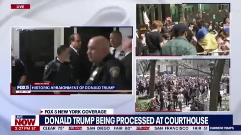 Donald Trump under arrest: Arraignment underway in NYC