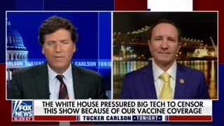 Jeff Landry on White House allegedly Censoring Tucker Carlson 👂🏿👂🏿👀💉