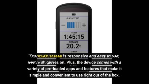Skim Ratings: Garmin Edge 1040 Solar GPS Bike Computer with Garmin Bike Speed 2 & Cadence Senso...