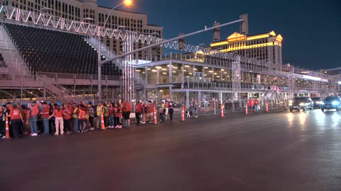 Dozens of Culinary Union members arrested in act of ‘civil disobedience’ on Las Vegas Strip