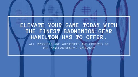 Elevate Your Game with Premium Badminton Gear at Racquet Guys Hamilton