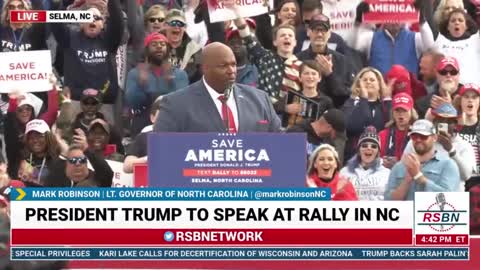 Lt.Gov Mark Robinson (R-NC) Full Speech at Trump Rally in North Carolina