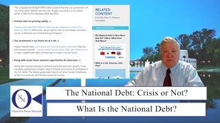 The National Debt: Crisis or Not? | Dr. John Hnatio