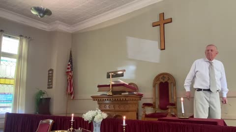 Sunday Sermon, Cushman Union Church, Pastor Jay D. Hobson. 8/13/2023