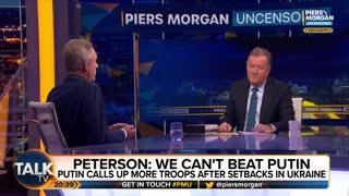 Jordan Peterson discusses Russia on Piers Morgan Uncensored