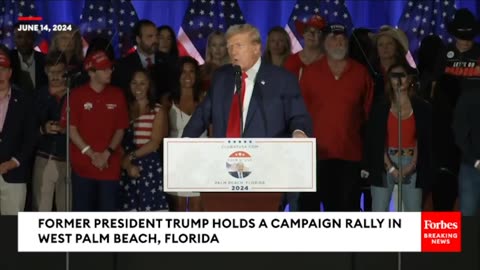 FULL RALLY: Former President Trump Holds Campaign Event On 78th Birthday In Florida