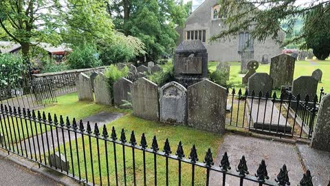 Wordsworth graves. Grasmere. Lake District. July.2021