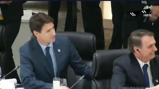 Trudeau getting "snubbed" at the World Leaders summitt. Too funny!