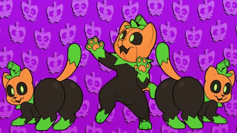 SPOOKY SCARY PUMPKIN CATS (720p, h264)